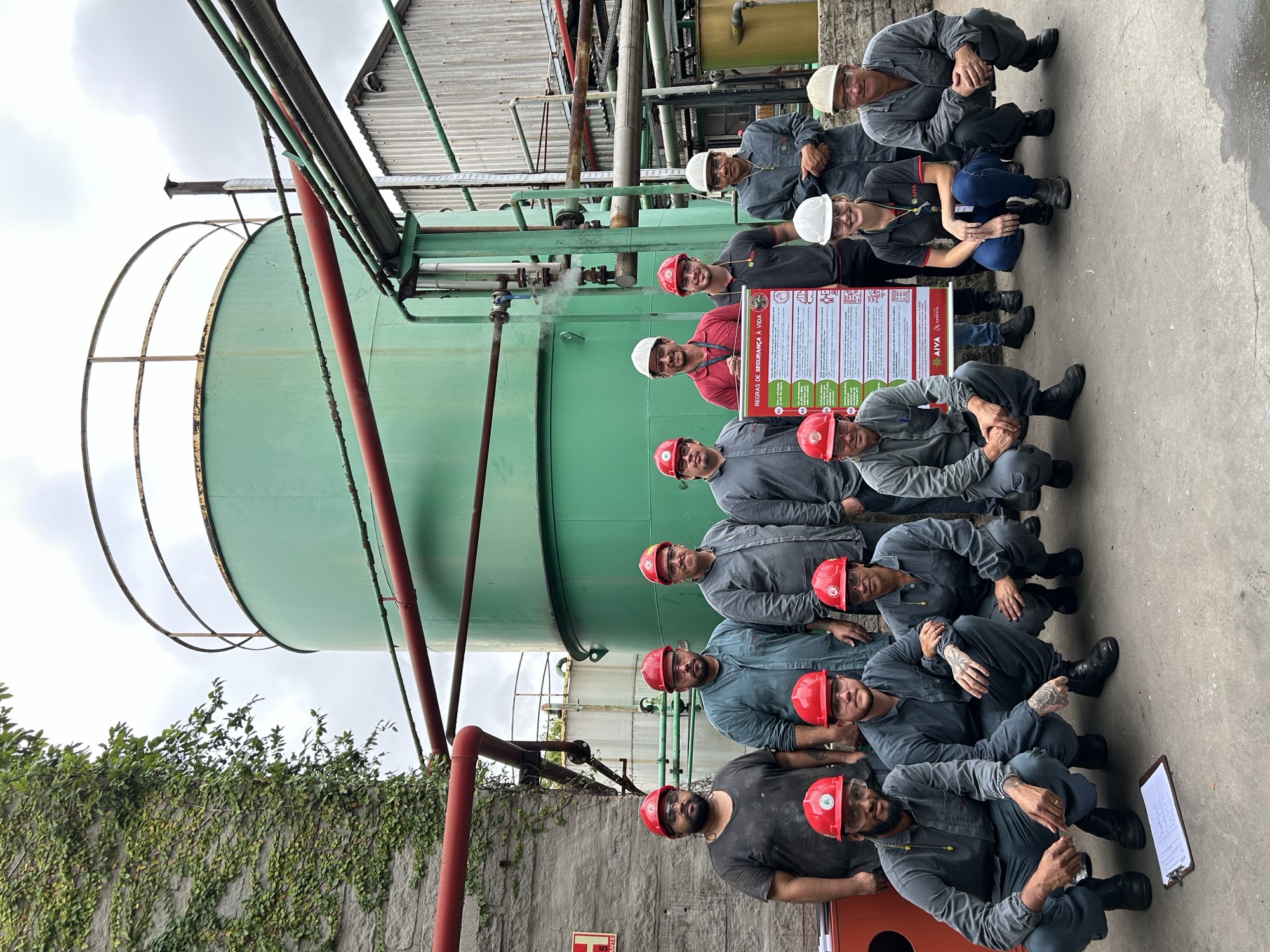 Equipe da AIVA em Alvorada RS